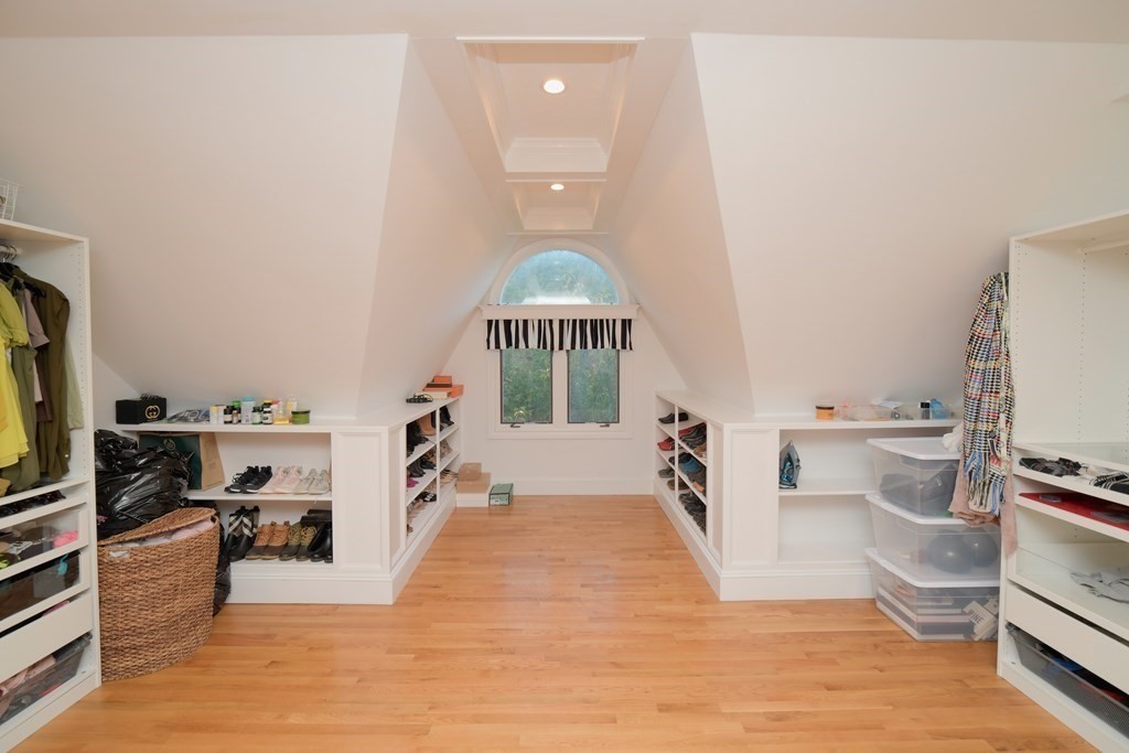 885 Randolph Street Canton, MA 02021 - Photo 9 of 40 a walk in closet with view of living room