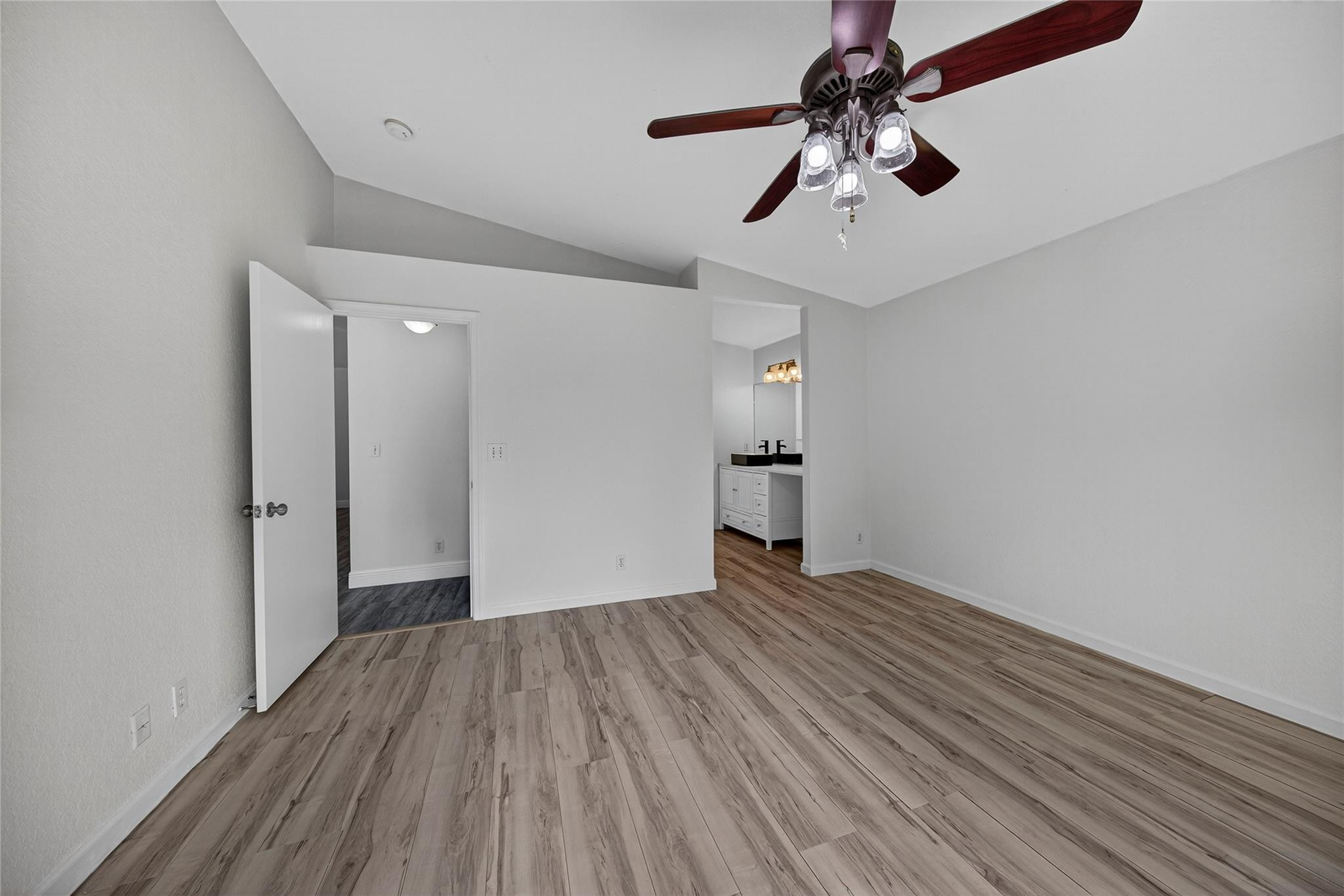 2424 Southwest 162nd Avenue Miramar, FL 33027 - Photo 29 of 44 a view of empty room with wooden floor