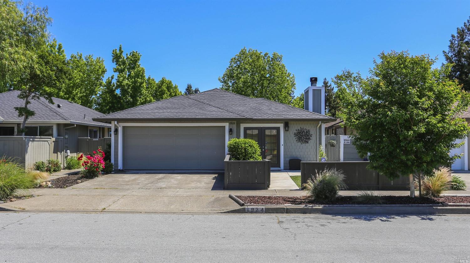 1924 Genoa Place Santa Rosa, CA 95403 - Photo 1 of 1 front view of a house with a garage