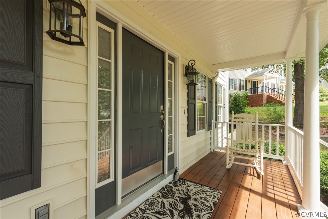 3206 Ludgate Road Chester, VA 23831 - Photo 10 of 45 a view of a balcony from door