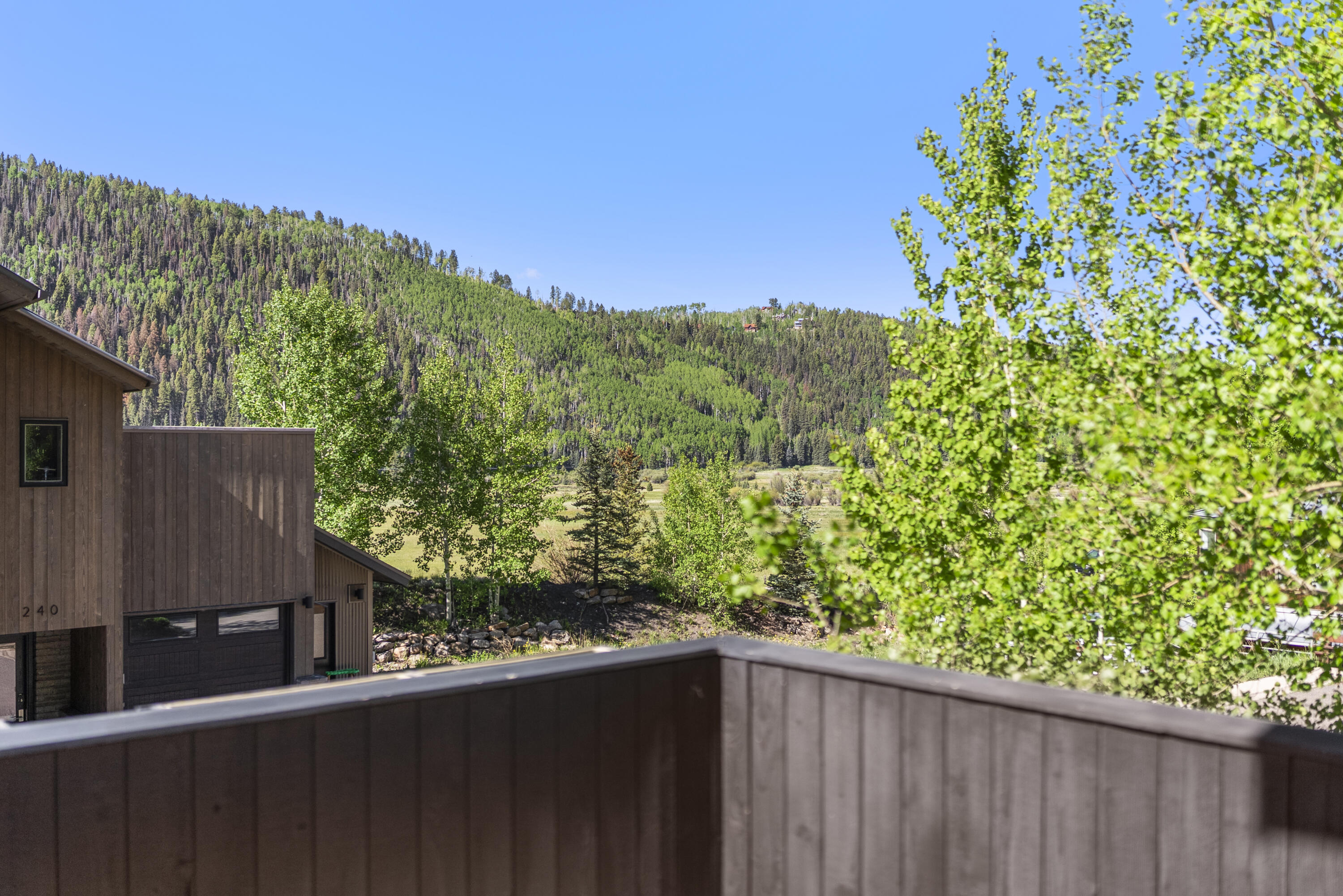 245 South Sunset Ridge Drive Telluride, CO 81435 - Photo 5 of 26 a balcony with an outdoor space