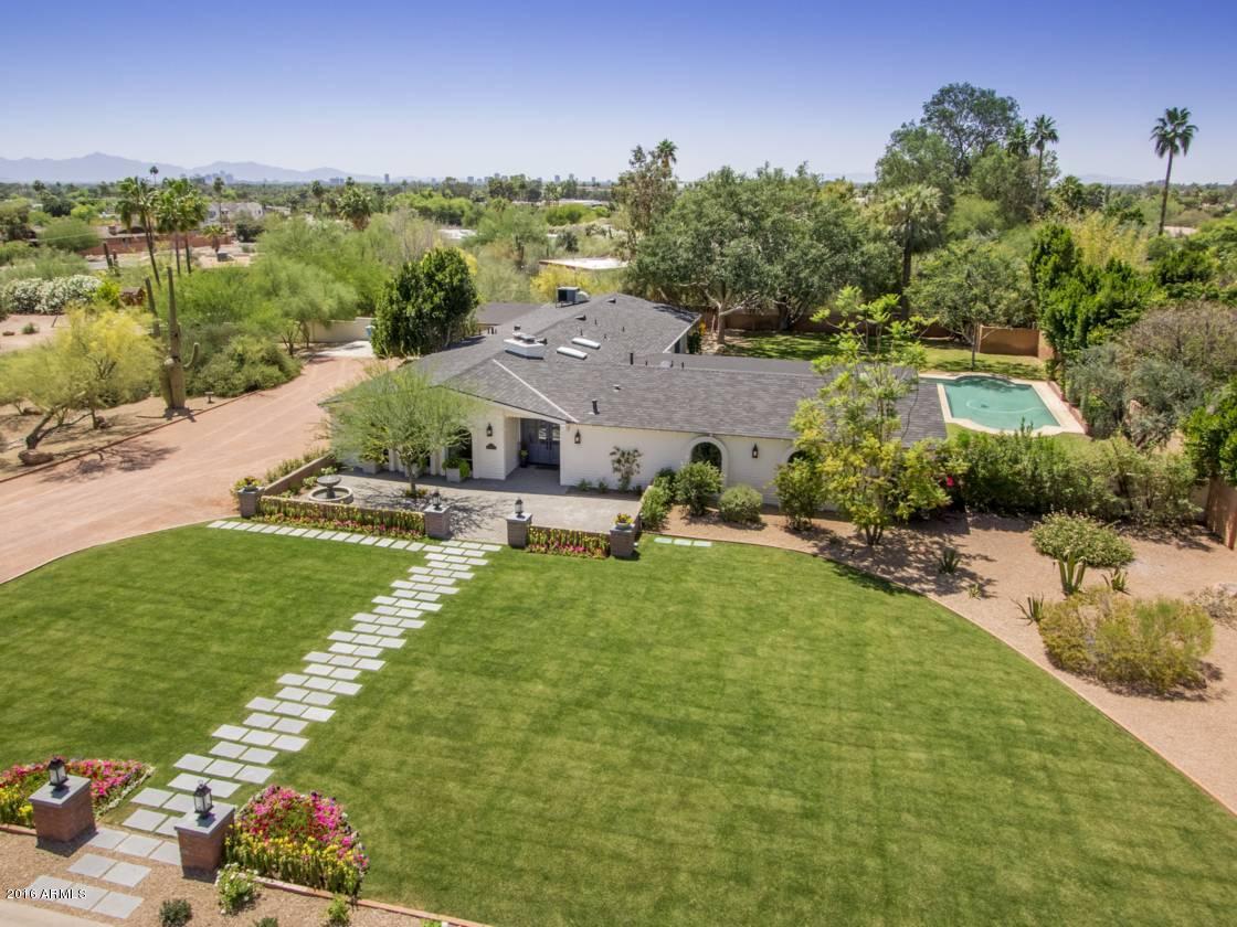 5028 North Camelhead Road Phoenix, AZ 85018 - Photo 1 of 29 Birds-Eye View