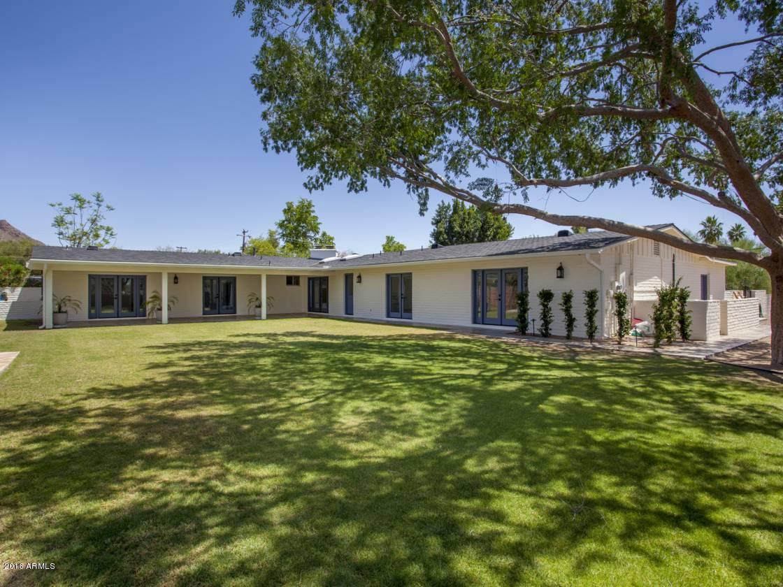 5028 North Camelhead Road Phoenix, AZ 85018 - Photo 26 of 29 Back View Of Home