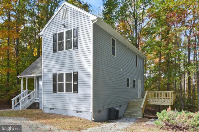 a view of a small house