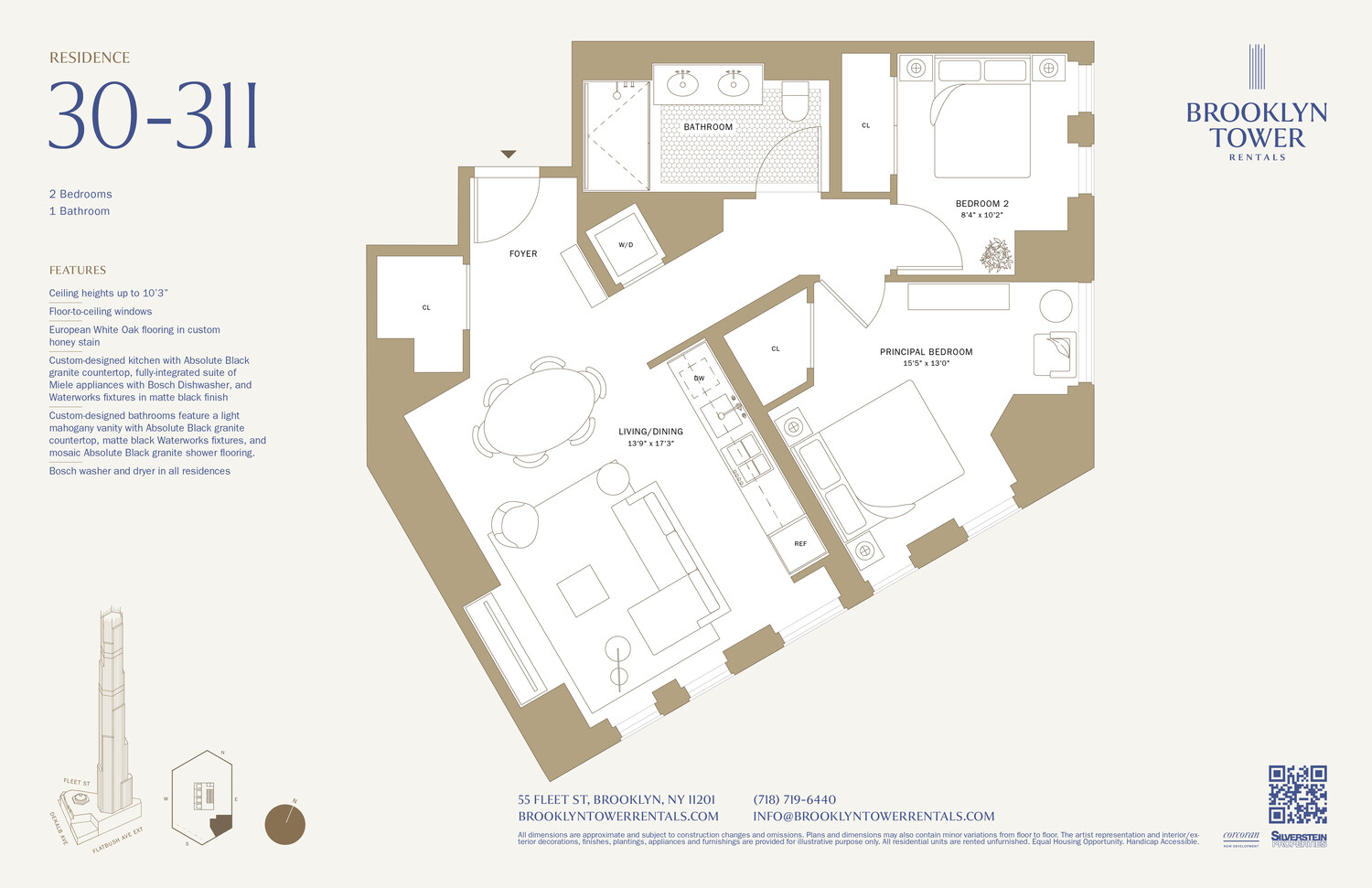 55 Fleet Street, Unit 30I Brooklyn, NY 11201 - Photo 7 of 7 unknown