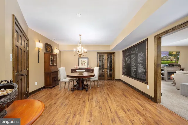 a view of a wooden floor