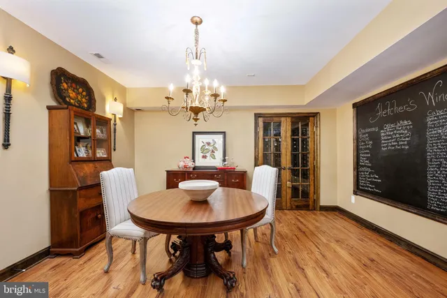an aerial view of a residential houses with outdoor space