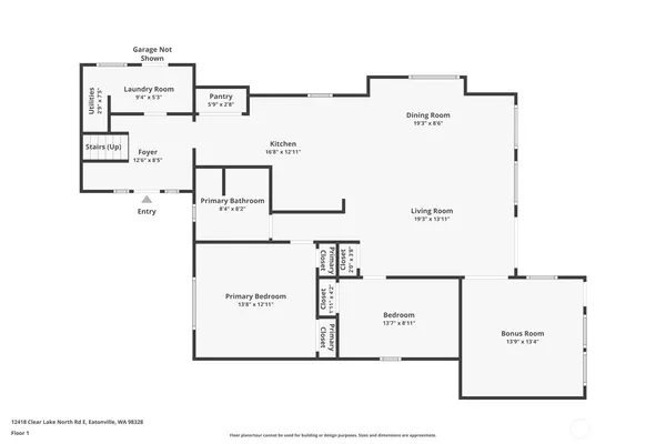 $1,195,000 | 12418 West Clear Lake Road East, Eatonville, WA 98328