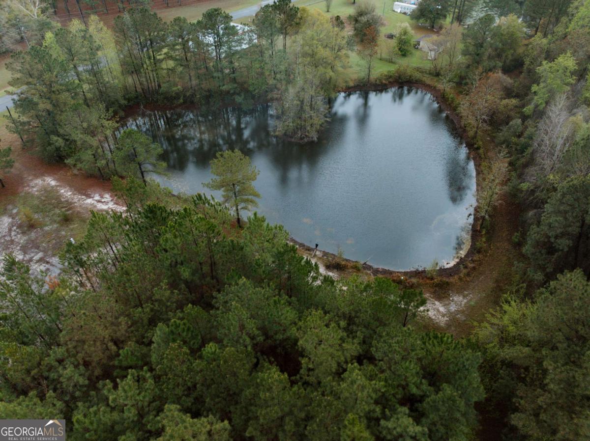 2324 Old Screven Road Jesup, GA 31545 - Photo 3 of 18 an aerial view of a house with a yard and lake view