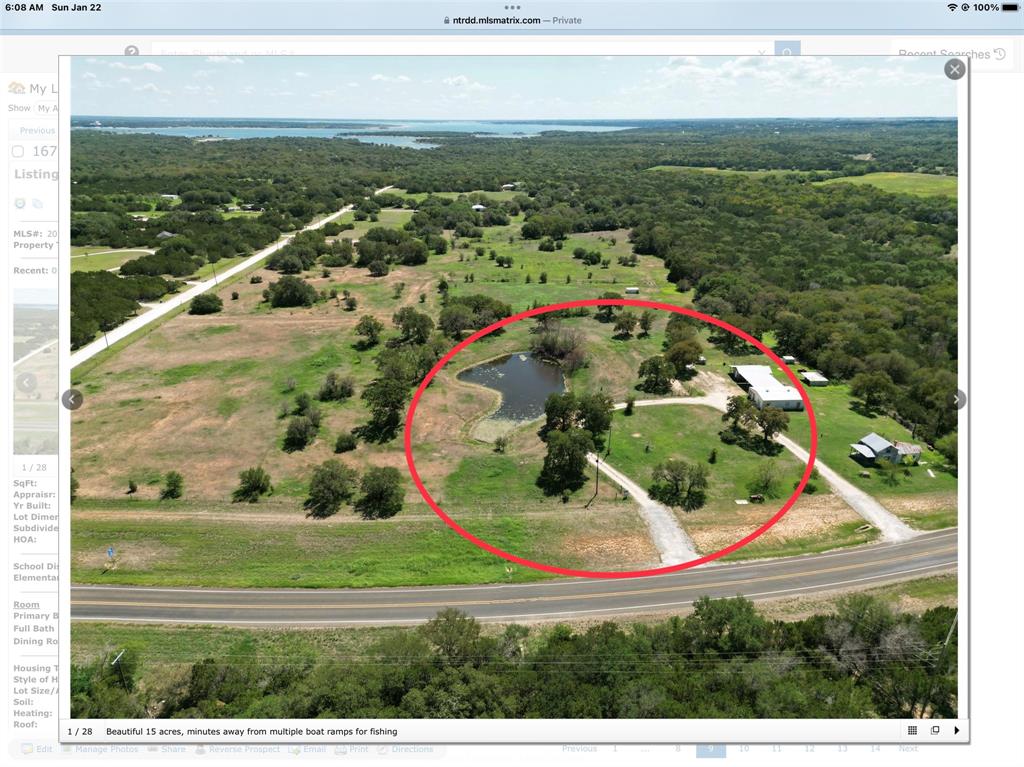 1675 Farm To Market 1713 Morgan, TX 76671 - Photo 2 of 8 an aerial view of a residential houses with outdoor space