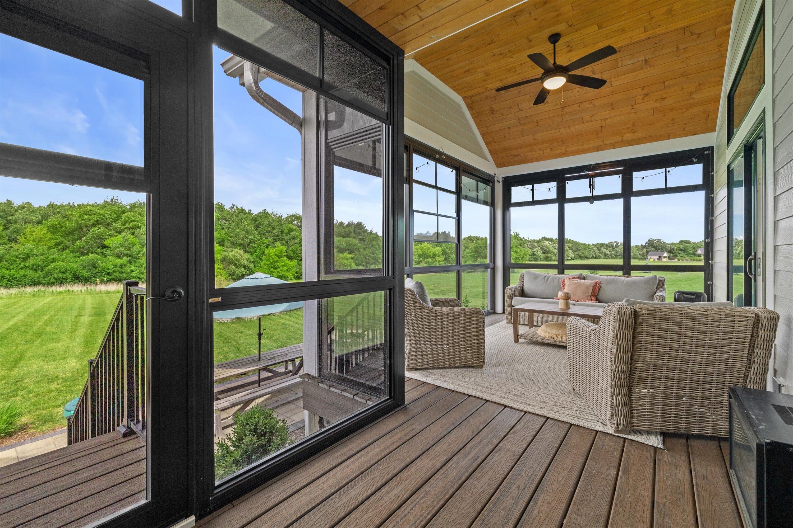 S86-w34670 Knoll Road Eagle, WI 53119 - Photo 37 of 90 Enclosed Porch