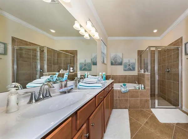 a room with lot of cabinets and couch