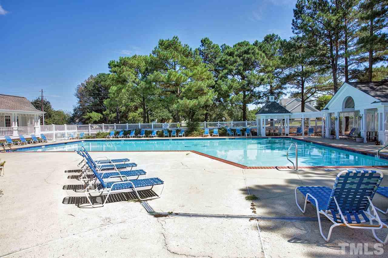 600 Hanska Way Raleigh, NC 27610 - Photo 14 of 18 a view of swimming pool with outdoor seating and yard