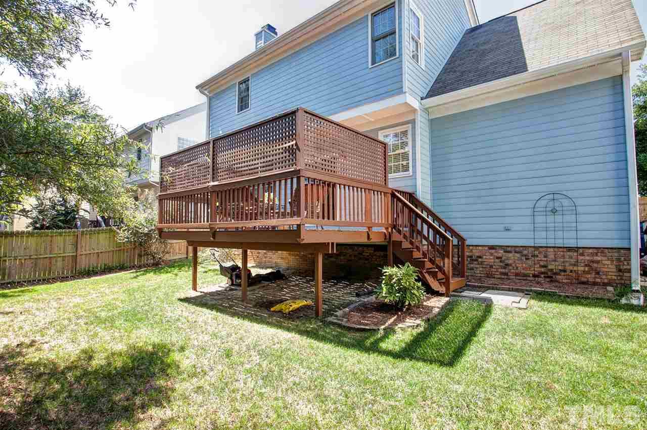 600 Hanska Way Raleigh, NC 27610 - Photo 17 of 18 a view of a house with a yard