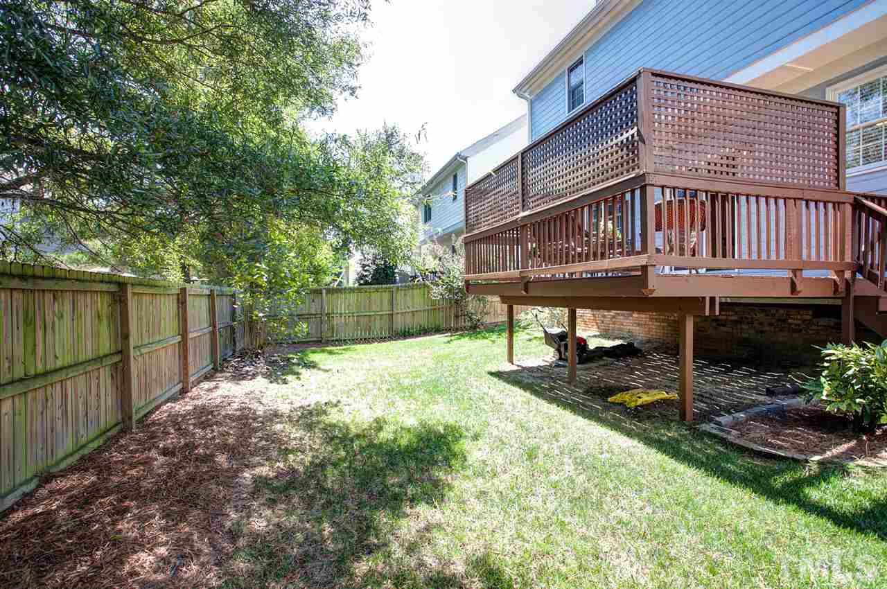 600 Hanska Way Raleigh, NC 27610 - Photo 18 of 18 a view of a house with backyard and sitting area