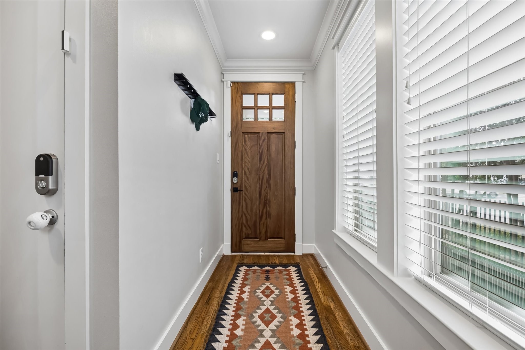 2503 Nicholson Street Houston, TX 77008 - Photo 17 of 22 Entry area inside the front door. Please note the hardwoods. There is no carpet in this home.