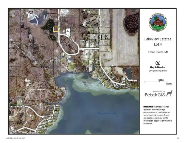 $24,900 | Lot 4 Highfield Road, Three Rivers, MI 49093