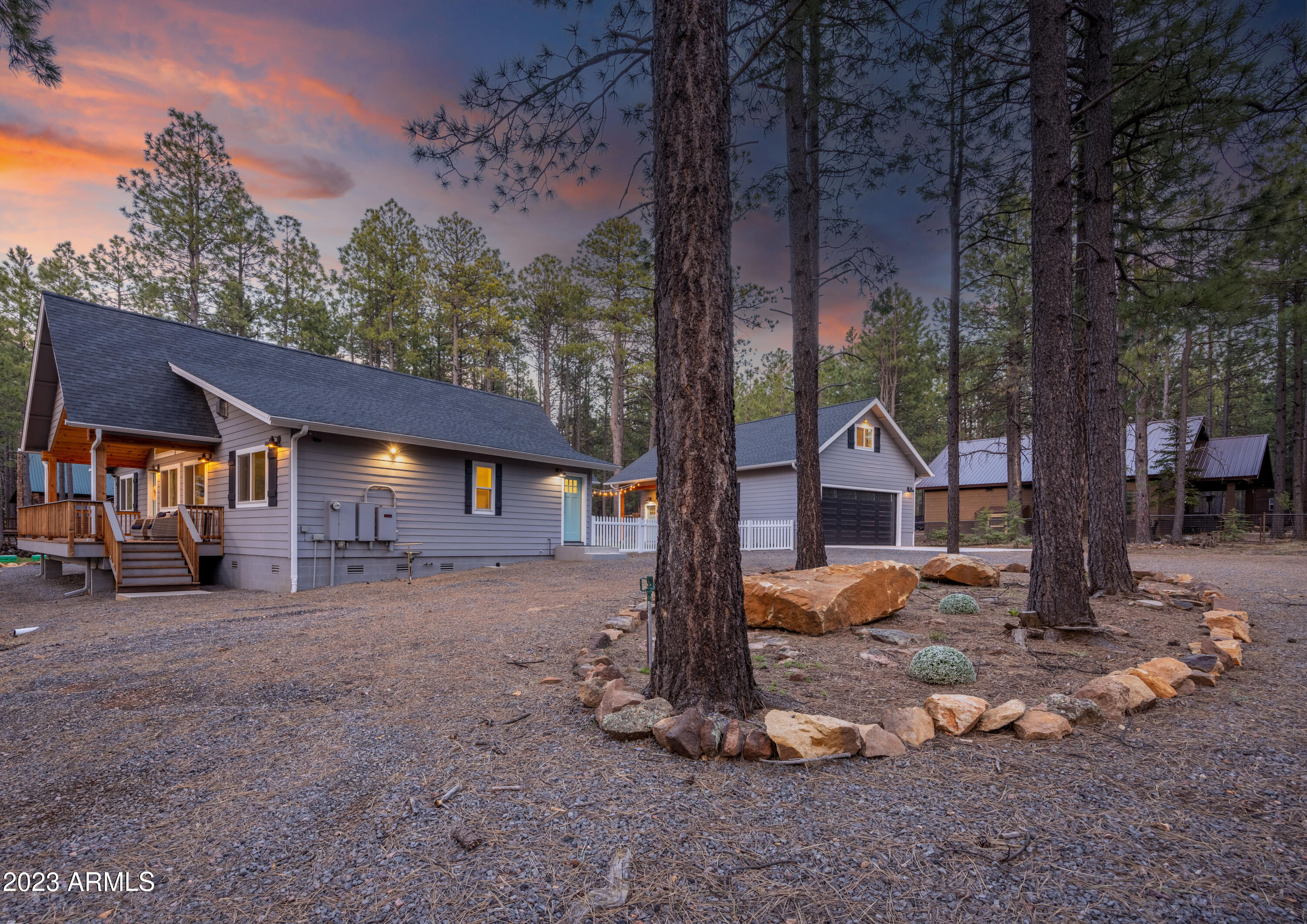 2772 Larson Loop Forest Lakes, AZ 85931 - Photo 4 of 65 a view of a house with a yard tree and a forest
