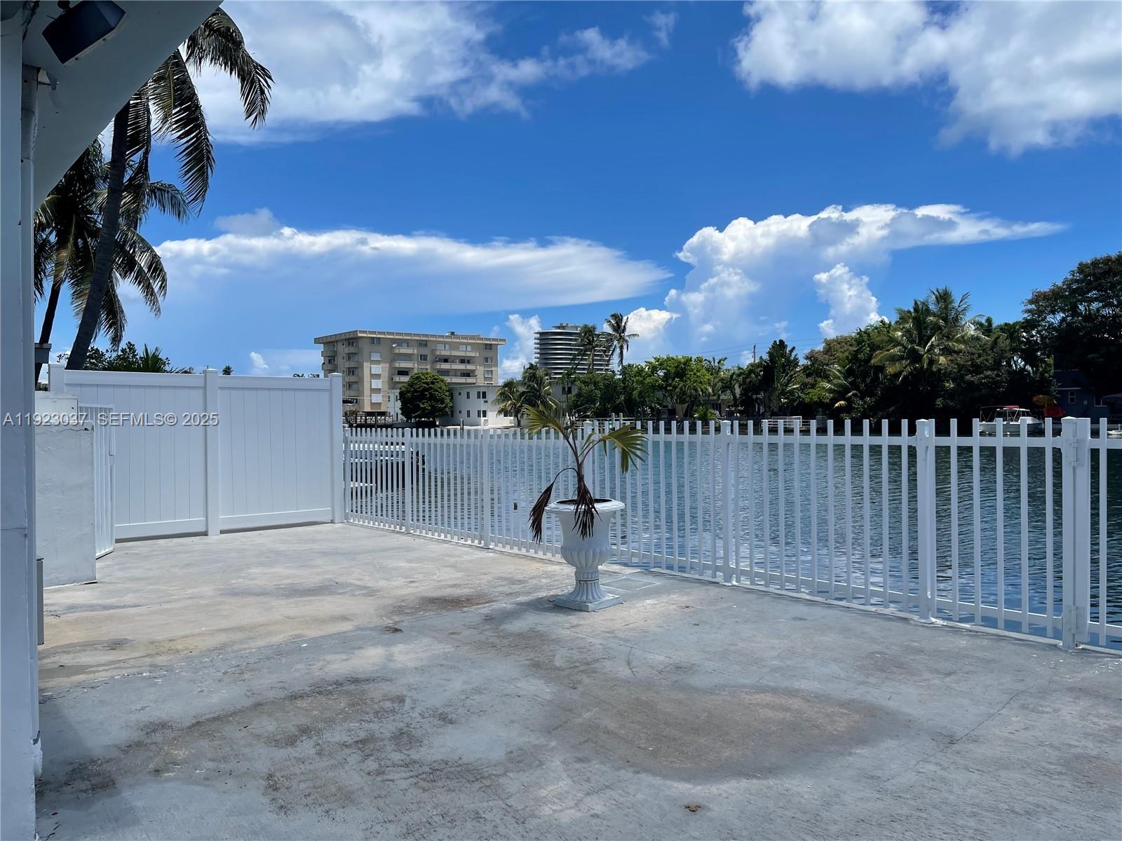 8215 Crespi Boulevard, Unit 4 Miami Beach, FL 33141 - Photo 28 of 34 a view of outdoor space and yard