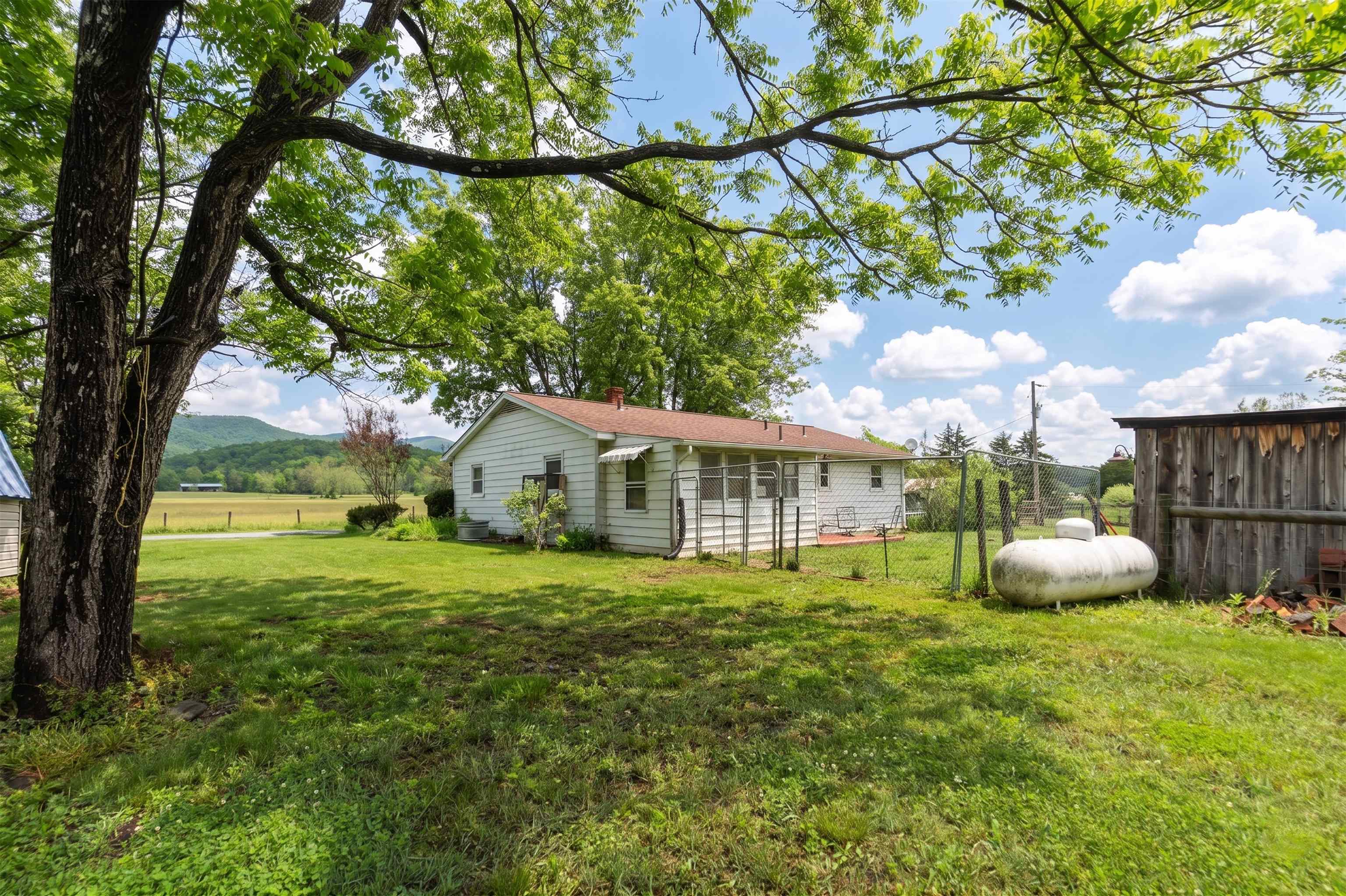 3292 Deerfield Valley Road Deerfield, VA 24432 - Photo 47 of 69 a house view with a garden space