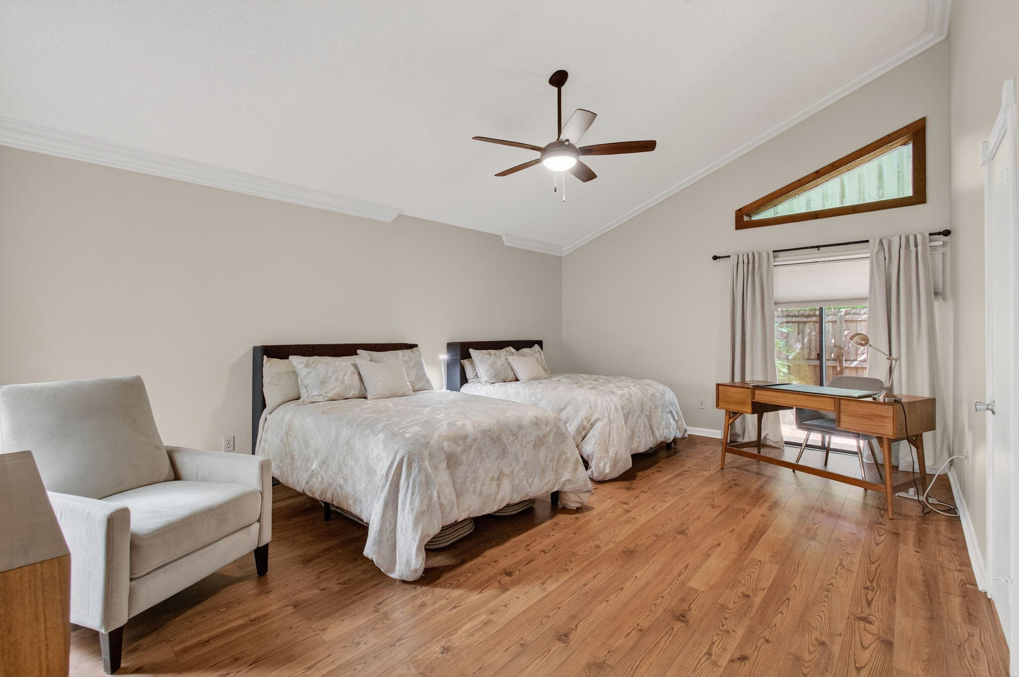 7745 Stanway Place Boca Raton, FL 33433 - Photo 31 of 90 a bedroom with a bed wooden floor and window