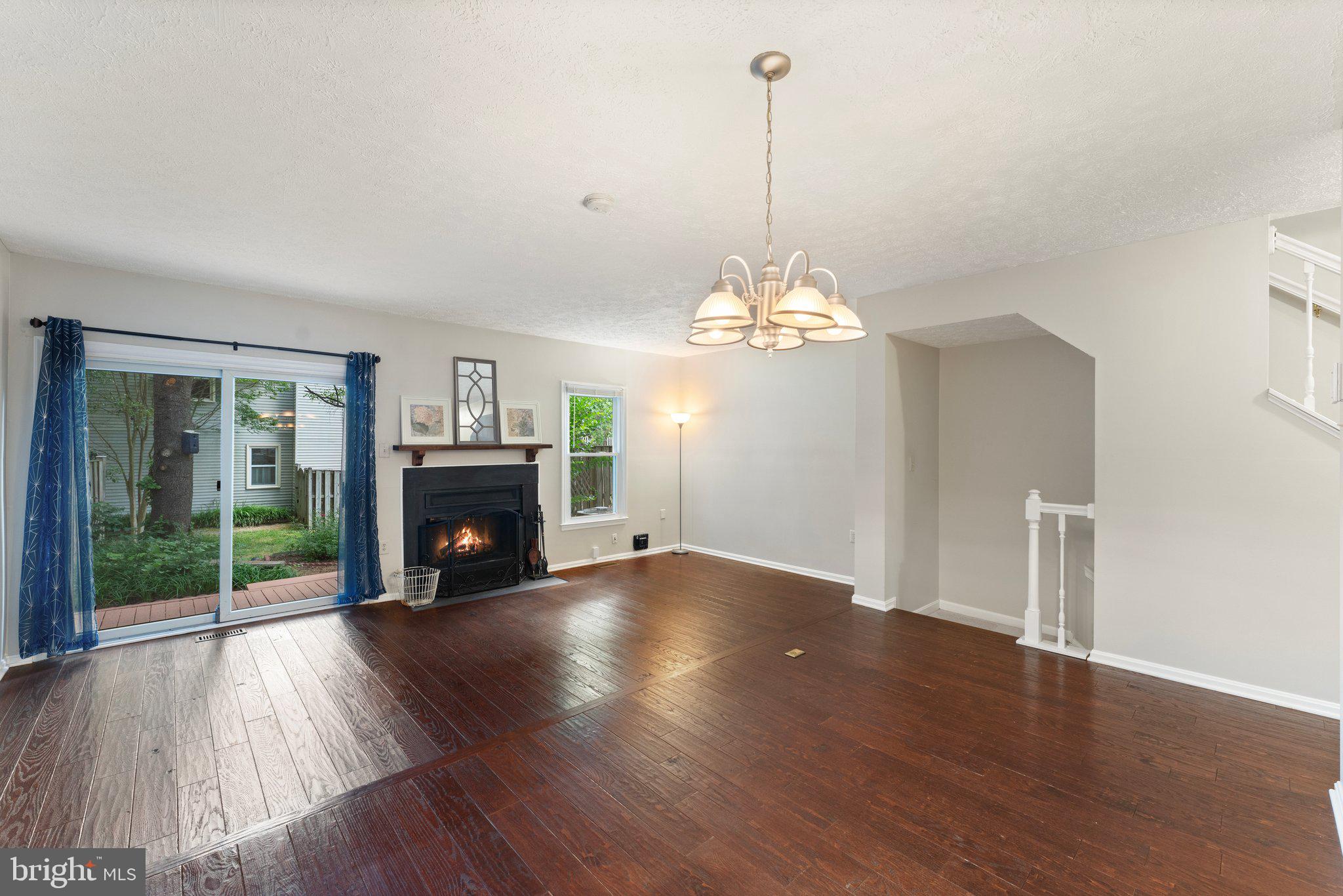 7253 Kousa Lane Springfield, VA 22152 - Photo 9 of 45 From kitchen into combo dining/living room