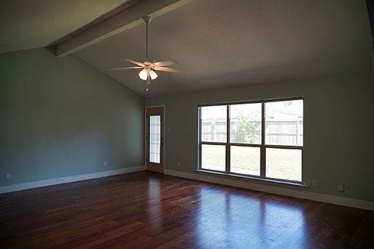 2503 Shady Bayou Lane Spring, TX 77373 - Photo 4 of 21 LR angle to back door
