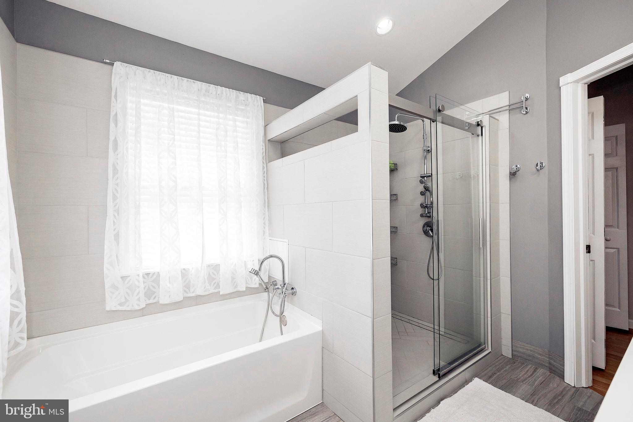 813 Bridge Street Spring City, PA 19475 - Photo 17 of 42 Master Bath with Deep Tub and Tiled Shower