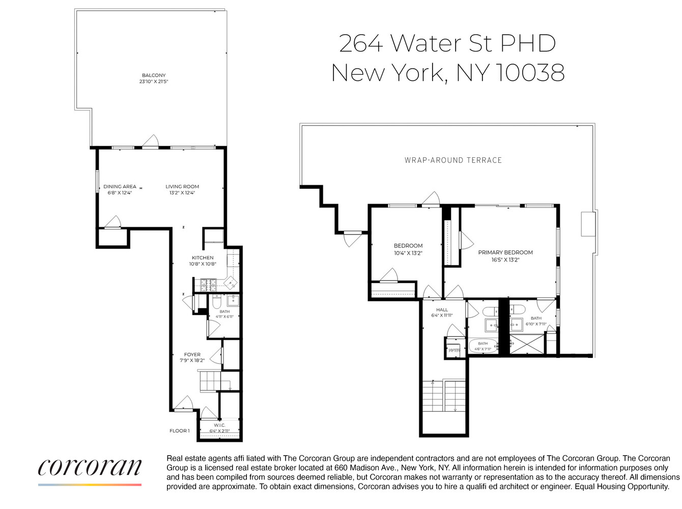 264 Water Street, Unit PHD Manhattan, NY 10038 - Photo 13 of 13 unknown