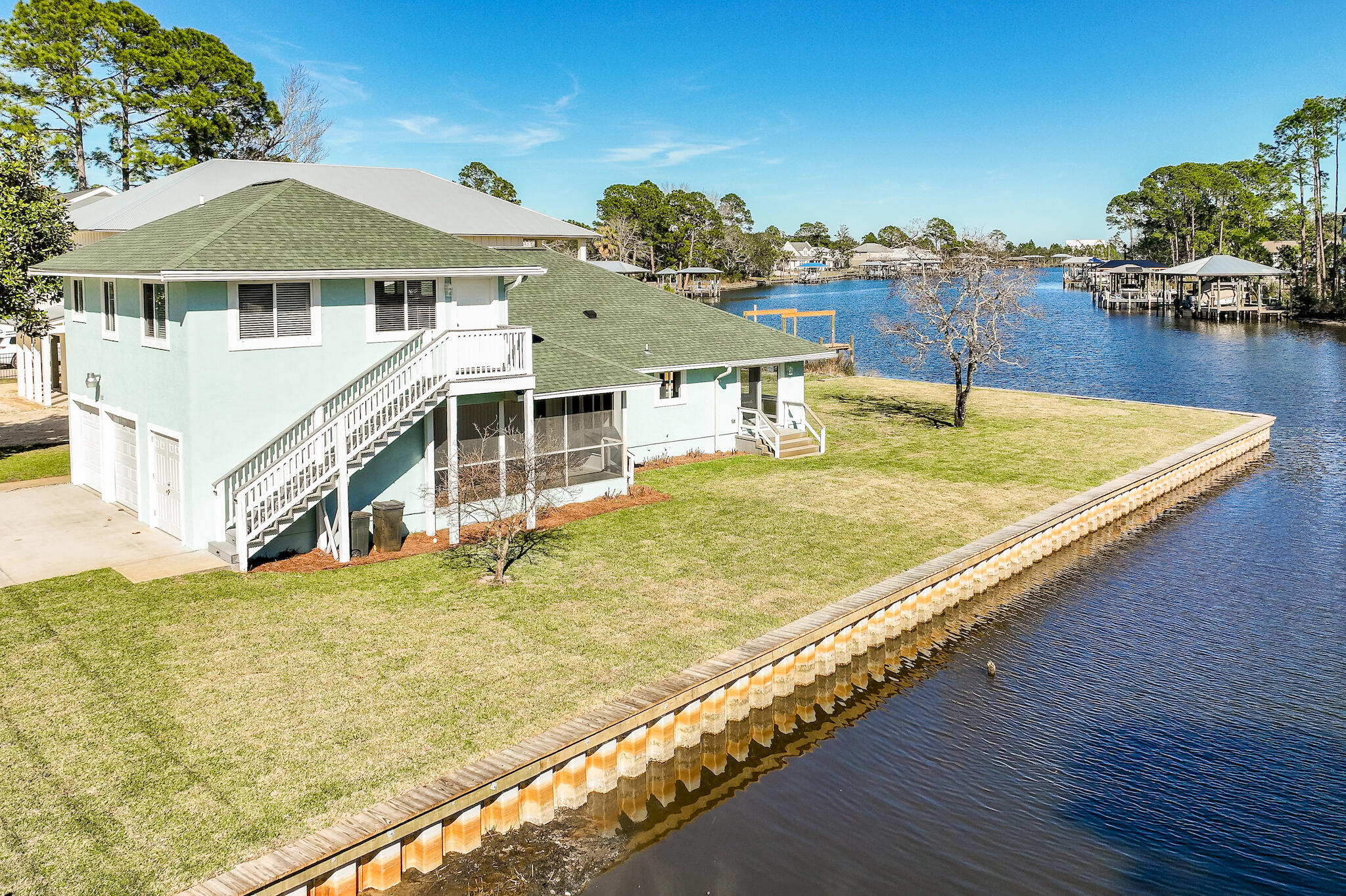 292 West Harborview Road Santa Rosa Beach, FL 32459 - Photo 34 of 43 swimming pool with outdoor seating and yard