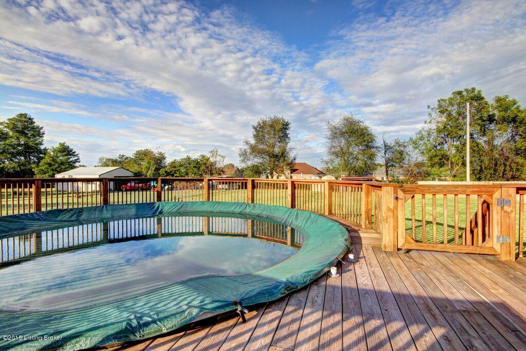 2030 Flatlick Road Mount Washington, KY 40047 - Photo 21 of 37 4.5' X 24' Above Ground Pool With Deck Surround.