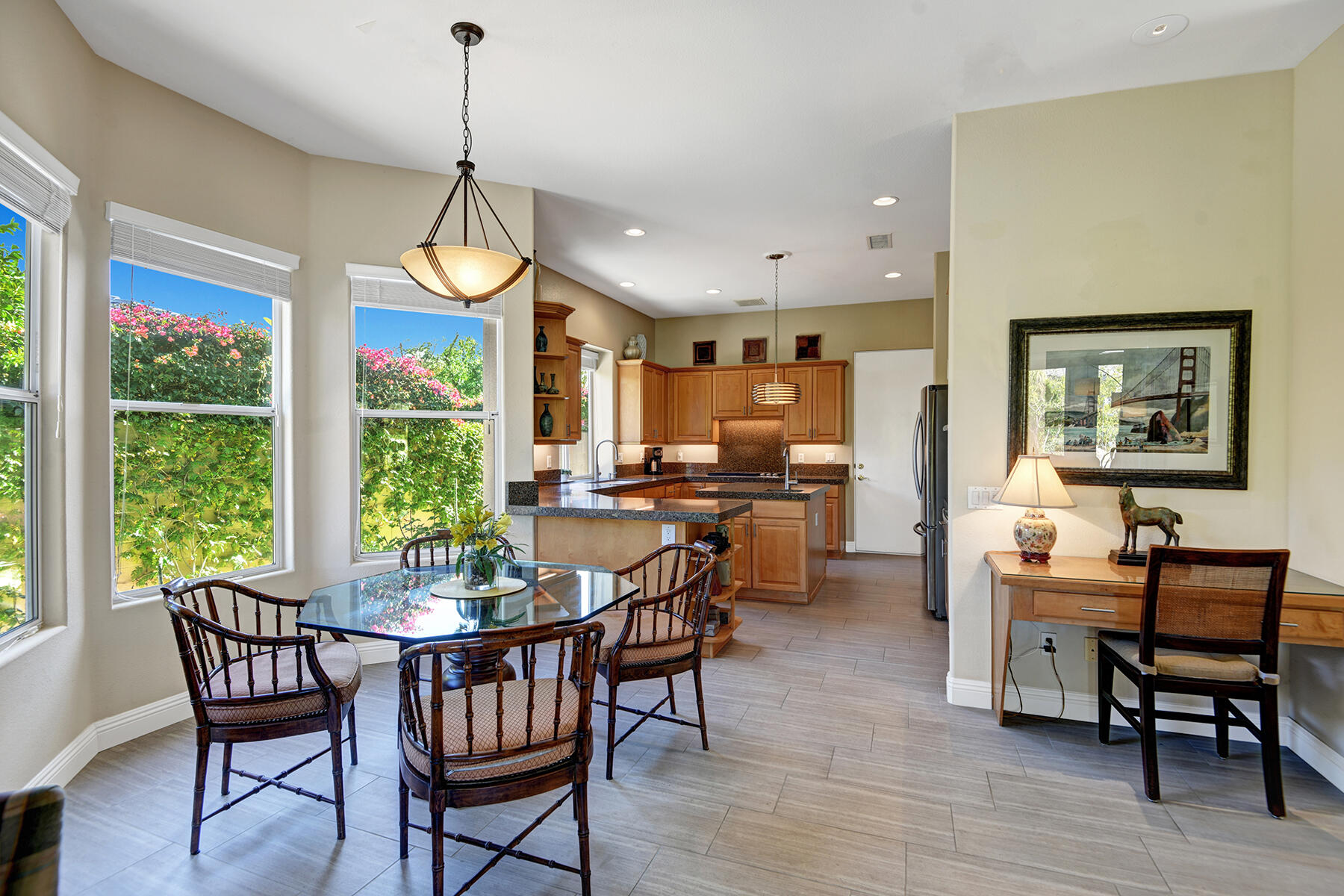 26 Scarborough Way Rancho Mirage, CA 92270 - Photo 20 of 65 KITCHEN TABLE TO KITCHEN.jpg mls
