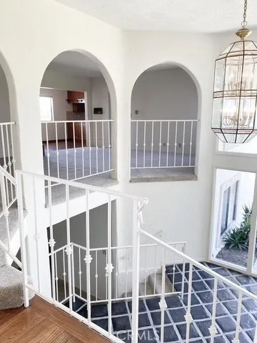 a view of entryway with a front door