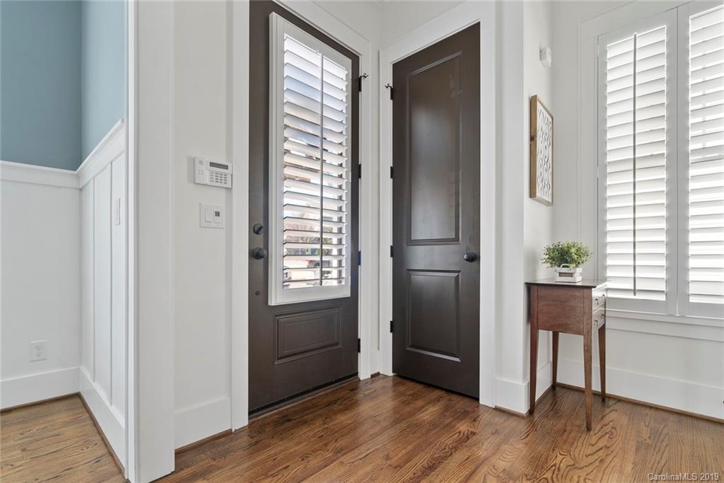 436 Hollyhock Lane Fort Mill, SC 29708 - Photo 5 of 34 a view of an entryway with wooden floor and a window