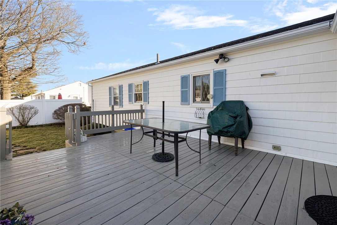 39 Holiday Avenue Warwick, RI 02888 - Photo 24 of 35 Head outside to the rear deck.