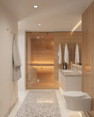 a bedroom with large bed and a large window