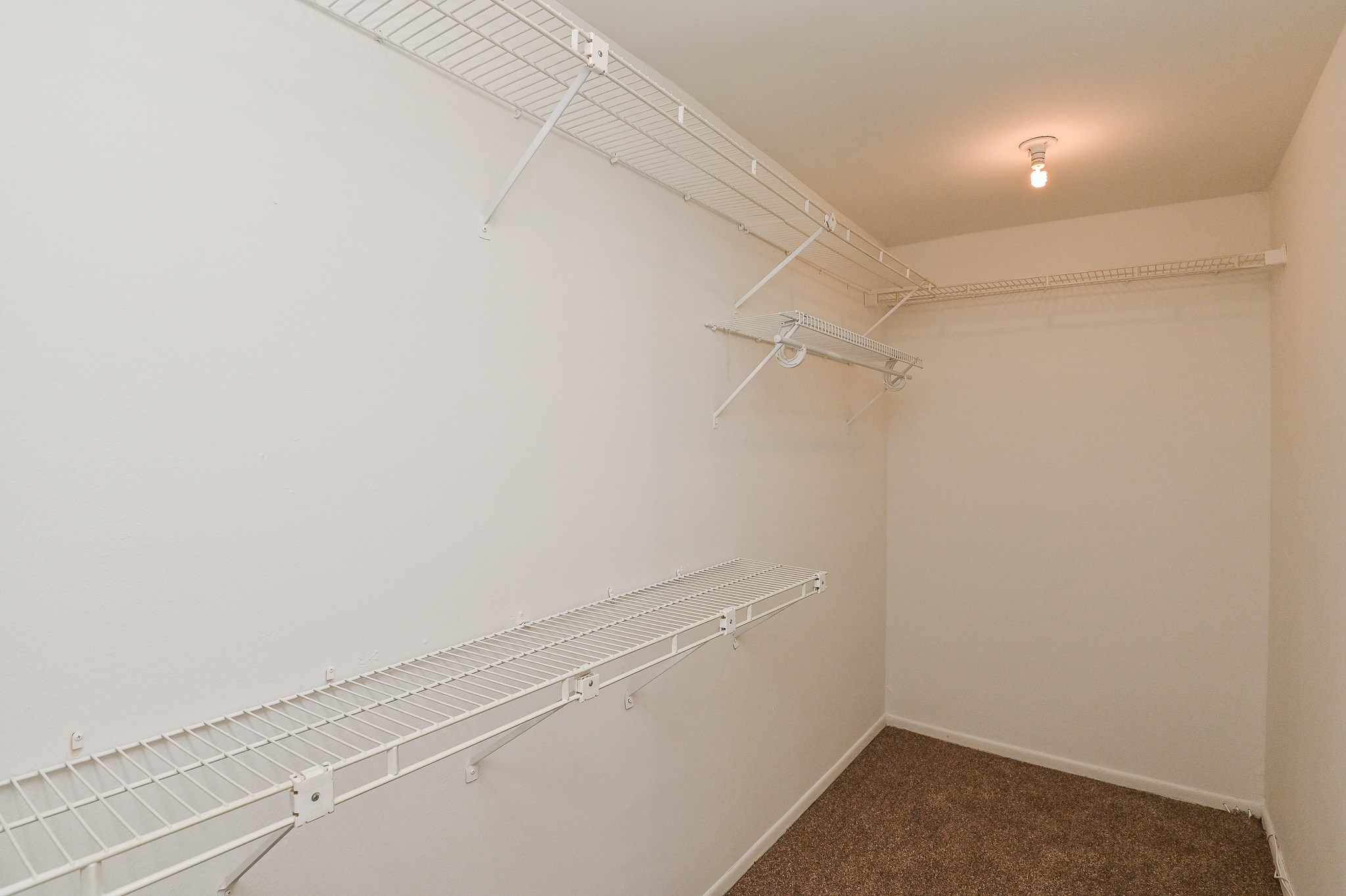 1619 Prairie Mark Lane Houston, TX 77077 - Photo 23 of 25 a view of a room with racks on the wall