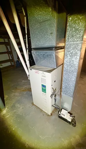 a view of storage and utility room