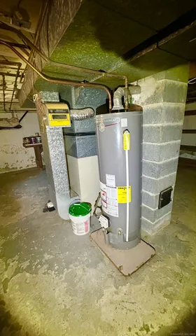 a room with gym equipment