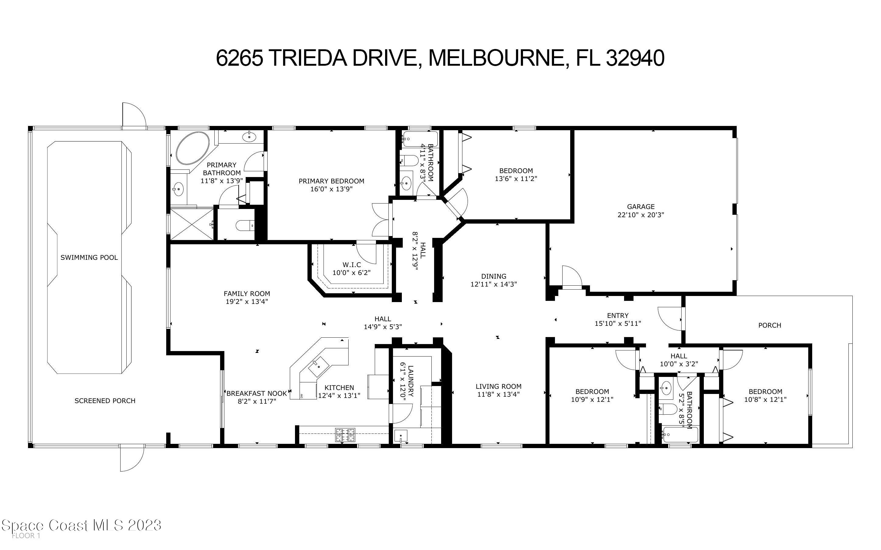 6265 Trieda Drive Melbourne, FL 32940 - Photo 25 of 26 a picture of a bench in front
