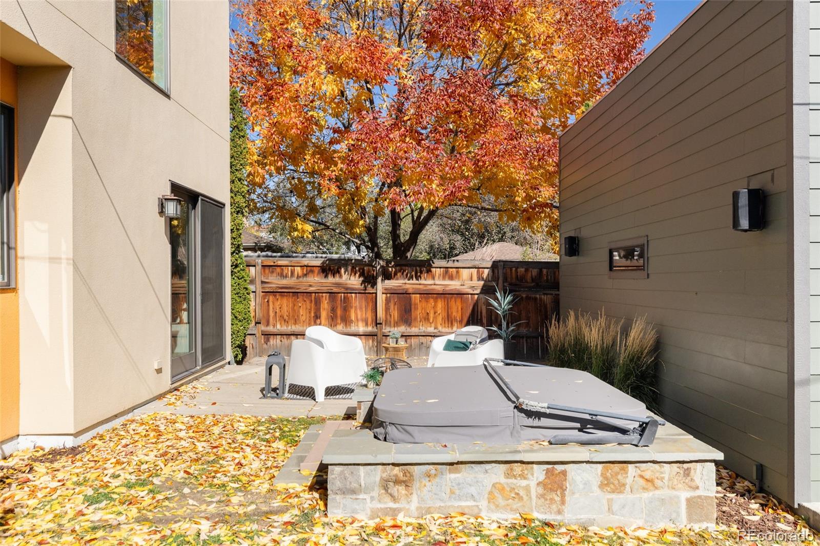 2696 Meade Street Denver, CO 80211 - Photo 41 of 46 a view of a back yard of the house