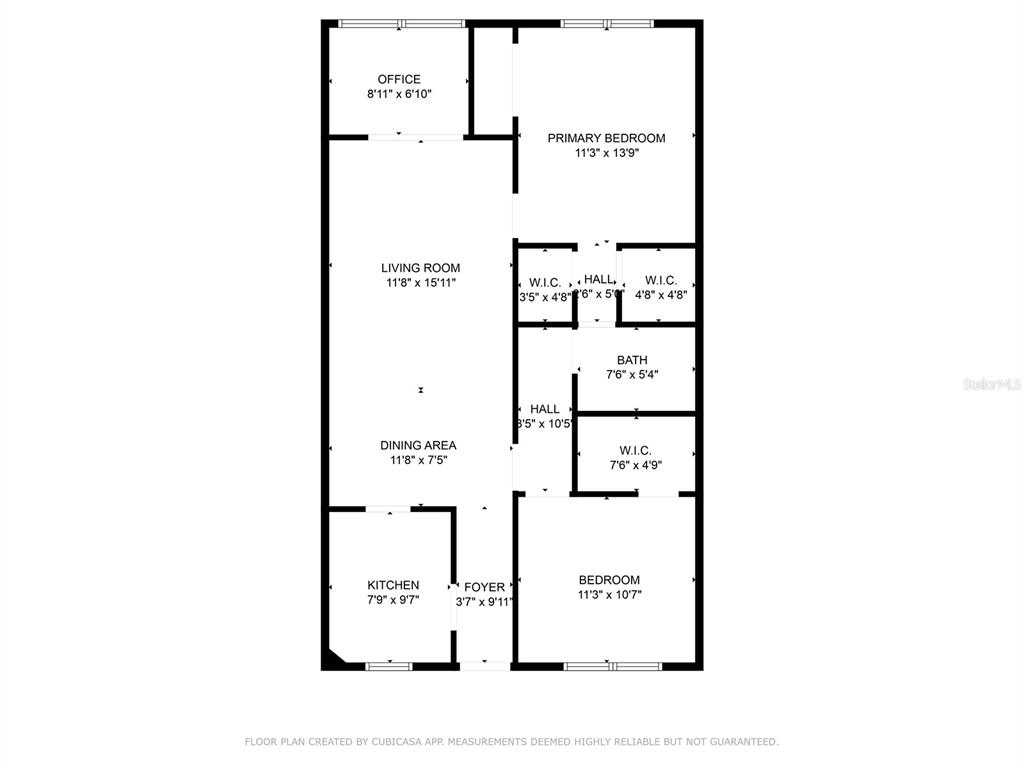 3125 36th Street North, Unit 208 St. Petersburg, FL 33713 - Photo 29 of 29 a picture of a floor plan