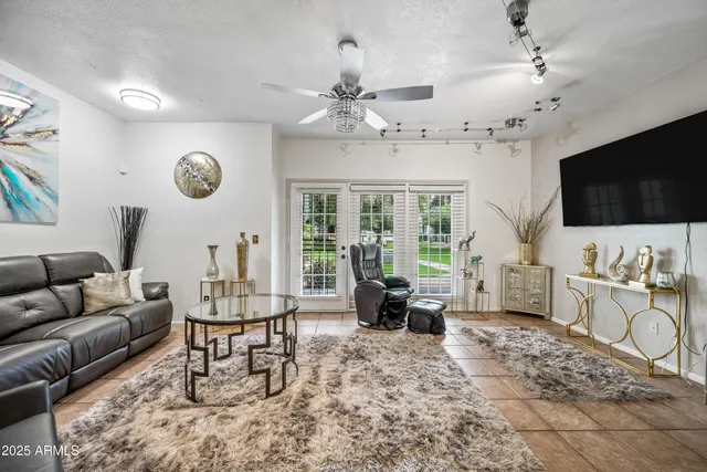 a view of a volley ball court