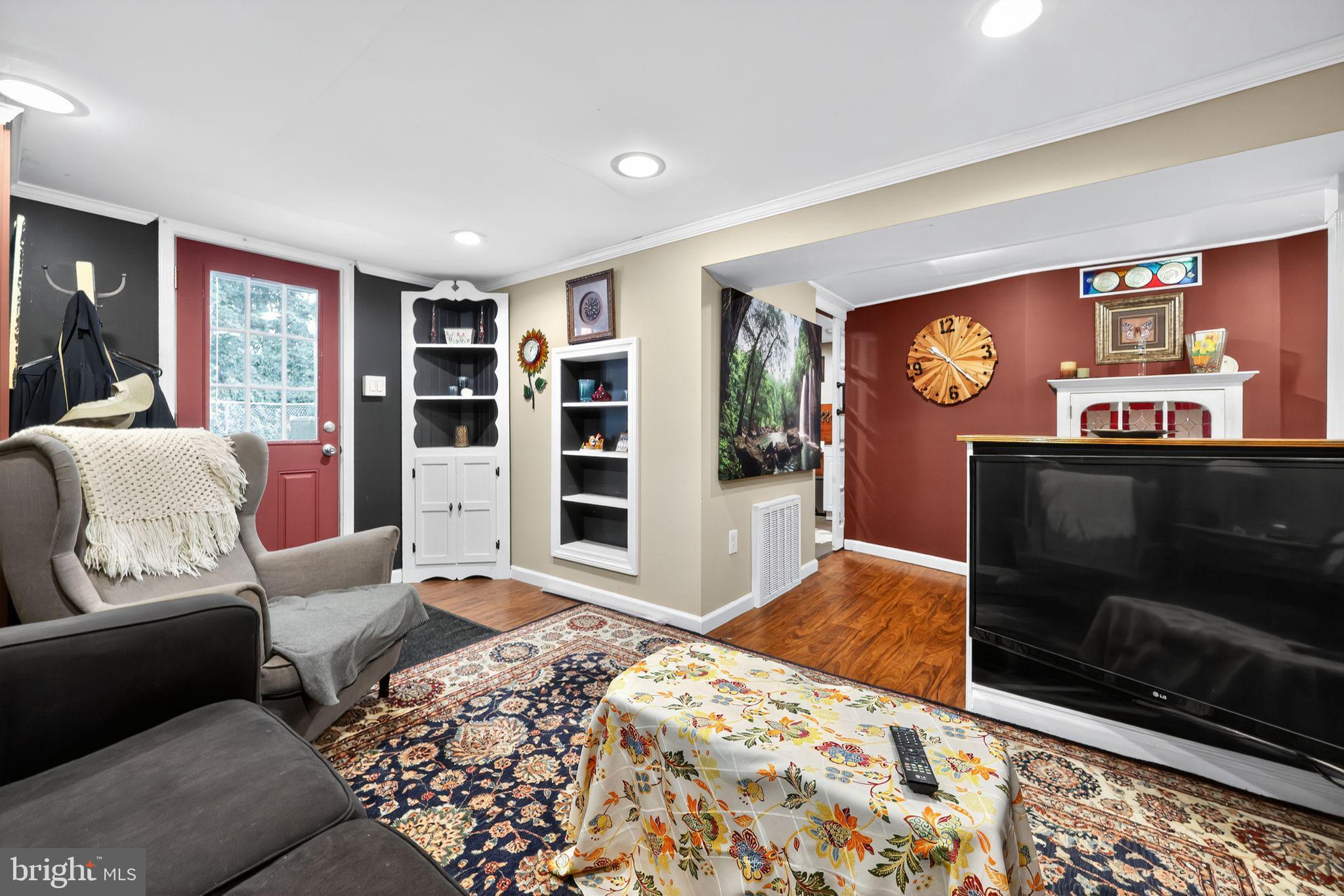 44 Edison Road Cherry Hill, NJ 08034 - Photo 20 of 33 a living room with furniture and a flat screen tv