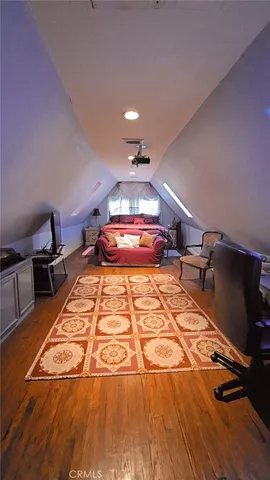 a room with gym equipment