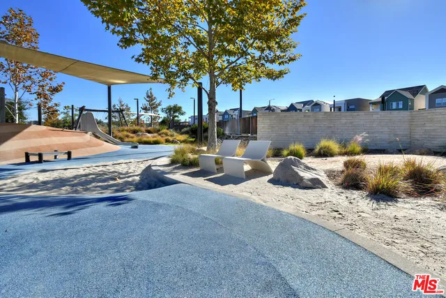 a view of outdoor space with seating