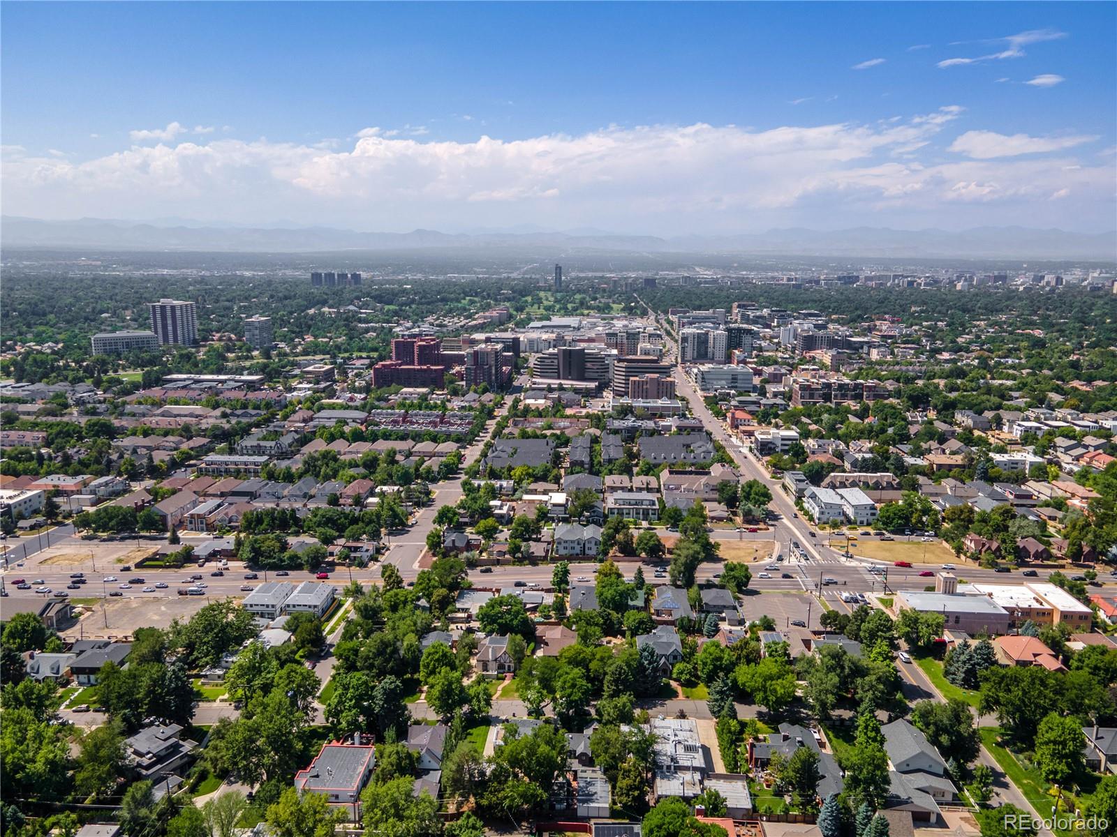 43 Albion Street Denver, CO 80220 - Photo 23 of 25 an aerial view of multiple house