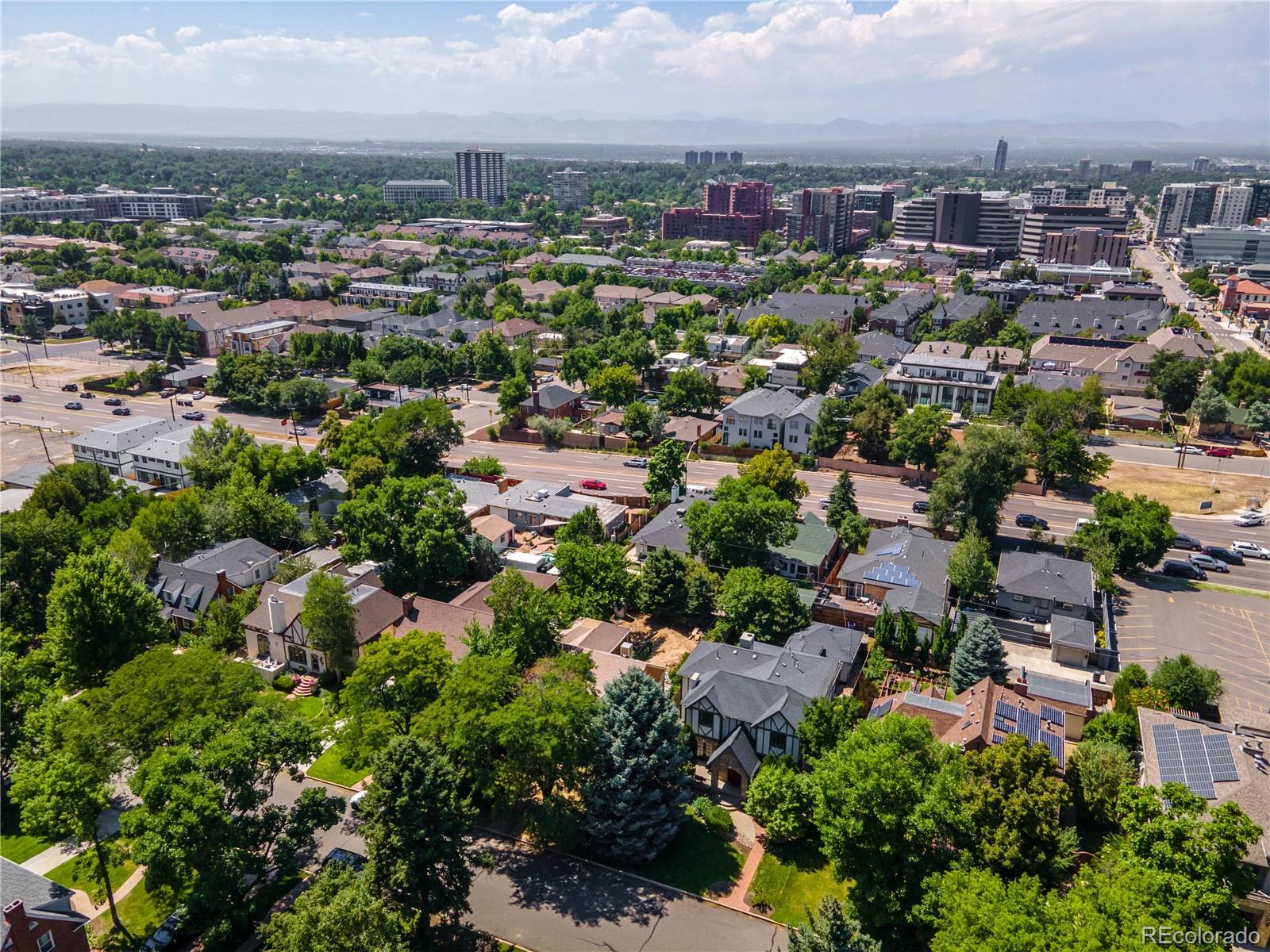 43 Albion Street Denver, CO 80220 - Photo 4 of 25 an aerial view of multiple house