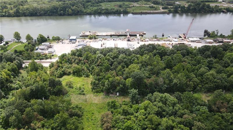 88 Low Hill Road Denbo, PA 15417 - Photo 15 of 17 an aerial view of a houses with a lake view