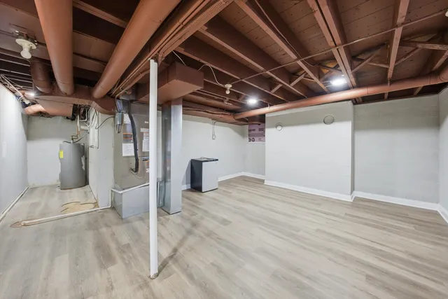 a view of empty room